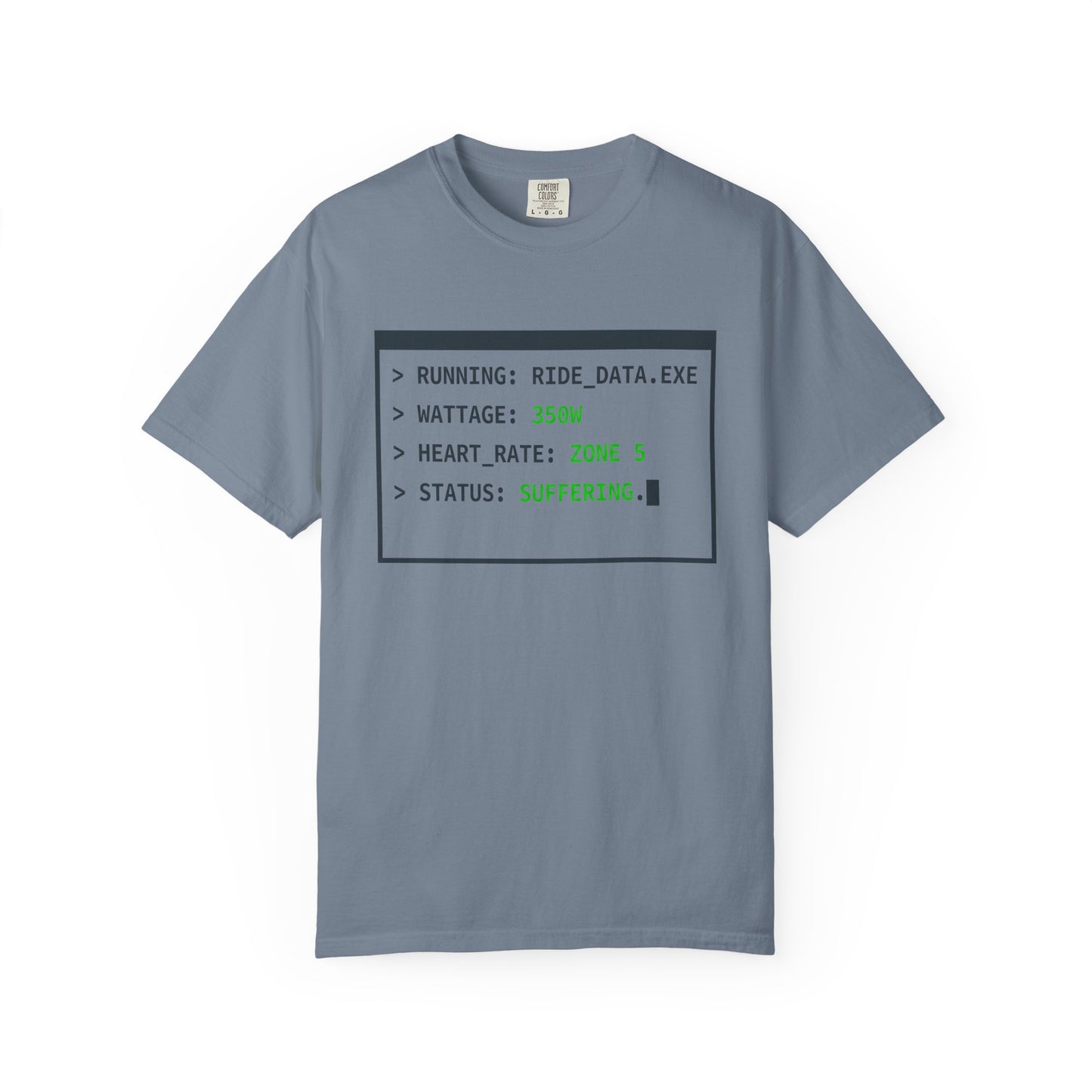 Running Ride Data T‑Shirt
