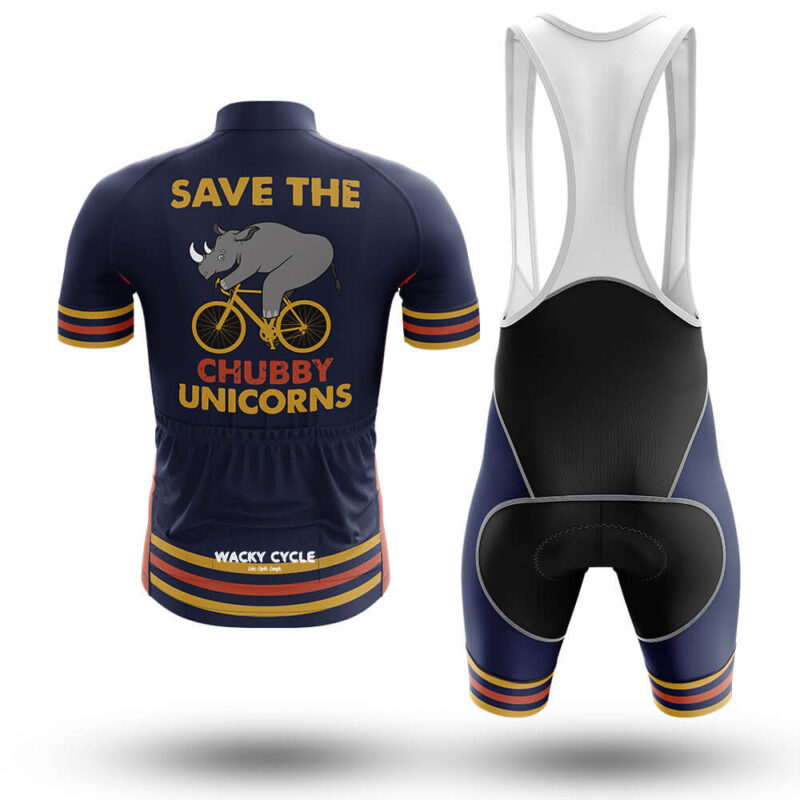 Save The Chubby Unicorns – Cycling Jersey