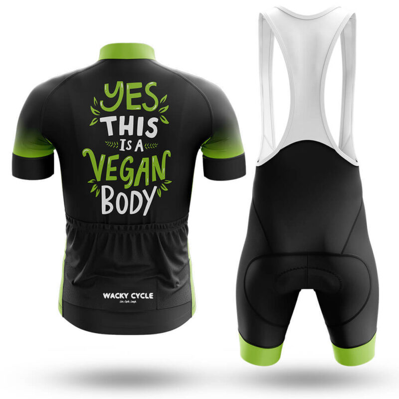 Yes This Is A Vegan Body – Cycling Jersey