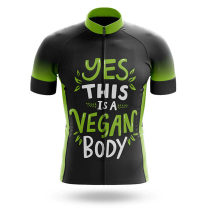 Yes This Is A Vegan Body – Cycling Jersey