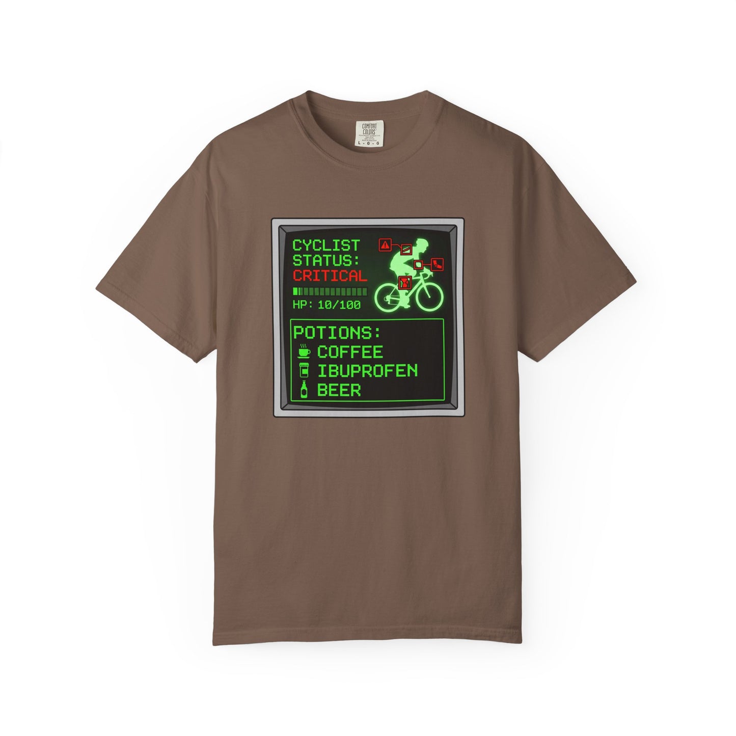Cyclist Status Critical T‑Shirt