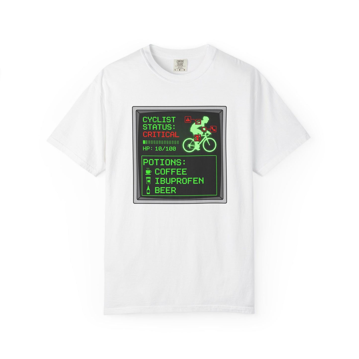 Cyclist Status Critical T‑Shirt