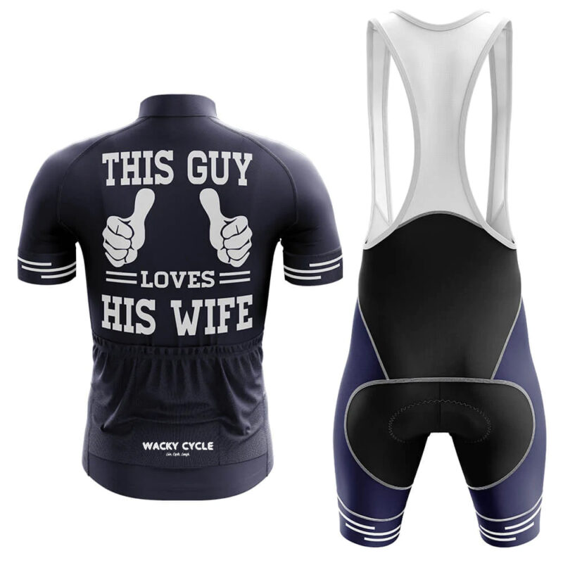 This Guy Loves His Wife – Cycling Jersey