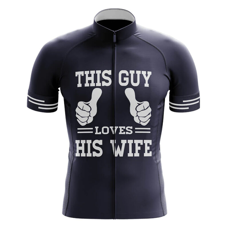 This Guy Loves His Wife – Cycling Jersey