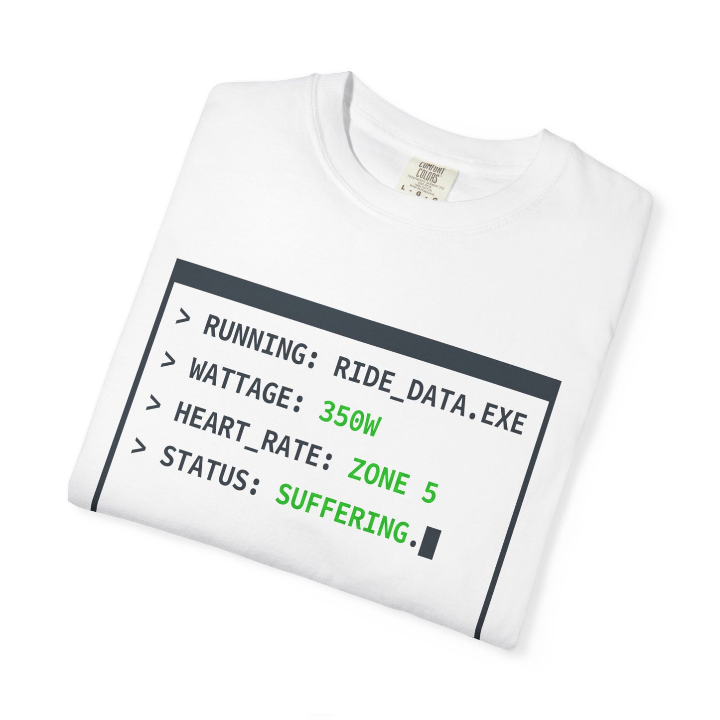Running Ride Data T‑Shirt