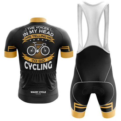 The Voices In My Head Are Telling Me To Go Cycling – Cycling Jersey