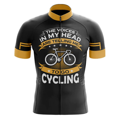 The Voices In My Head Are Telling Me To Go Cycling – Cycling Jersey