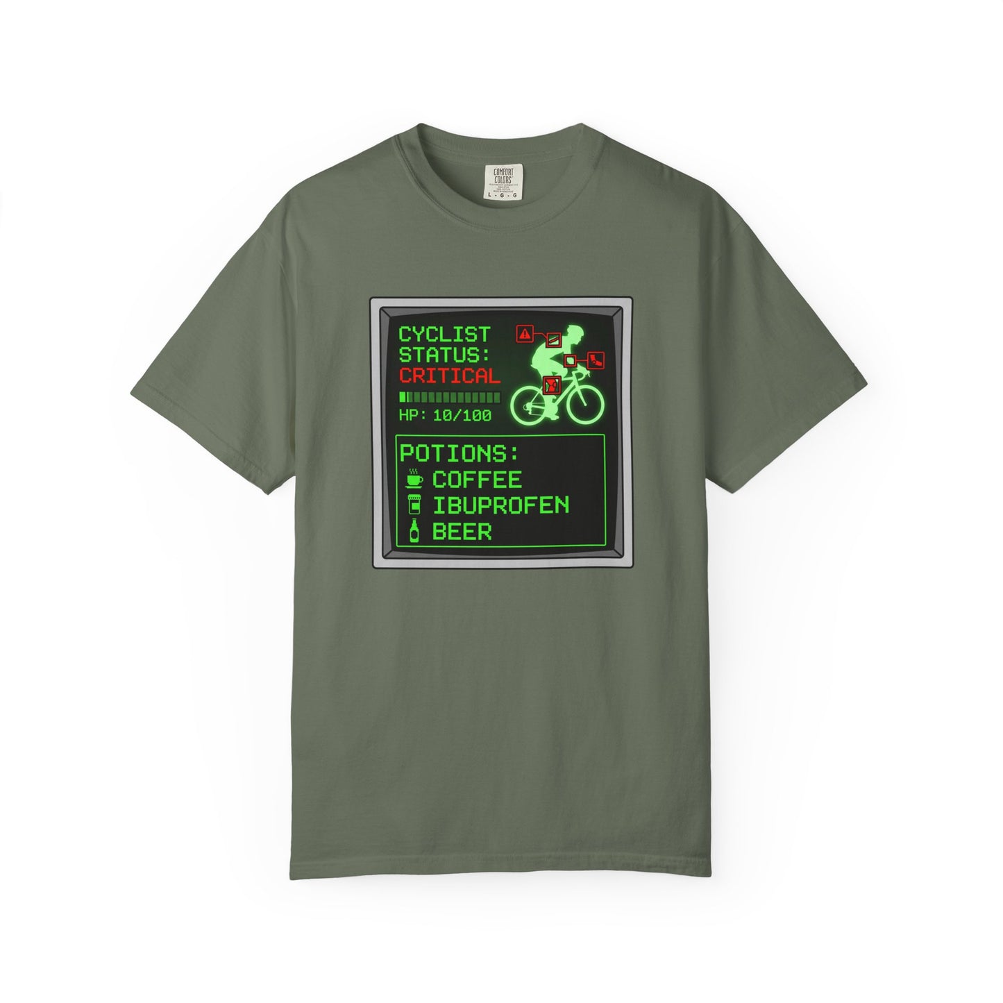 Cyclist Status Critical T‑Shirt
