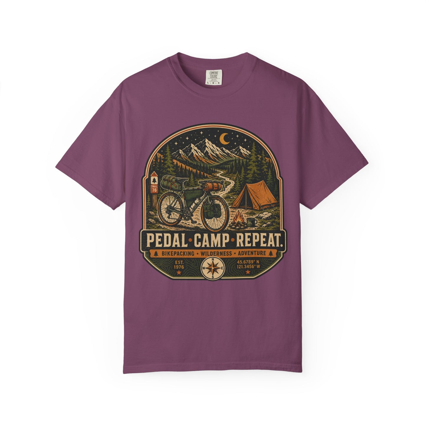 Pedal Camp Repeat T‑Shirt