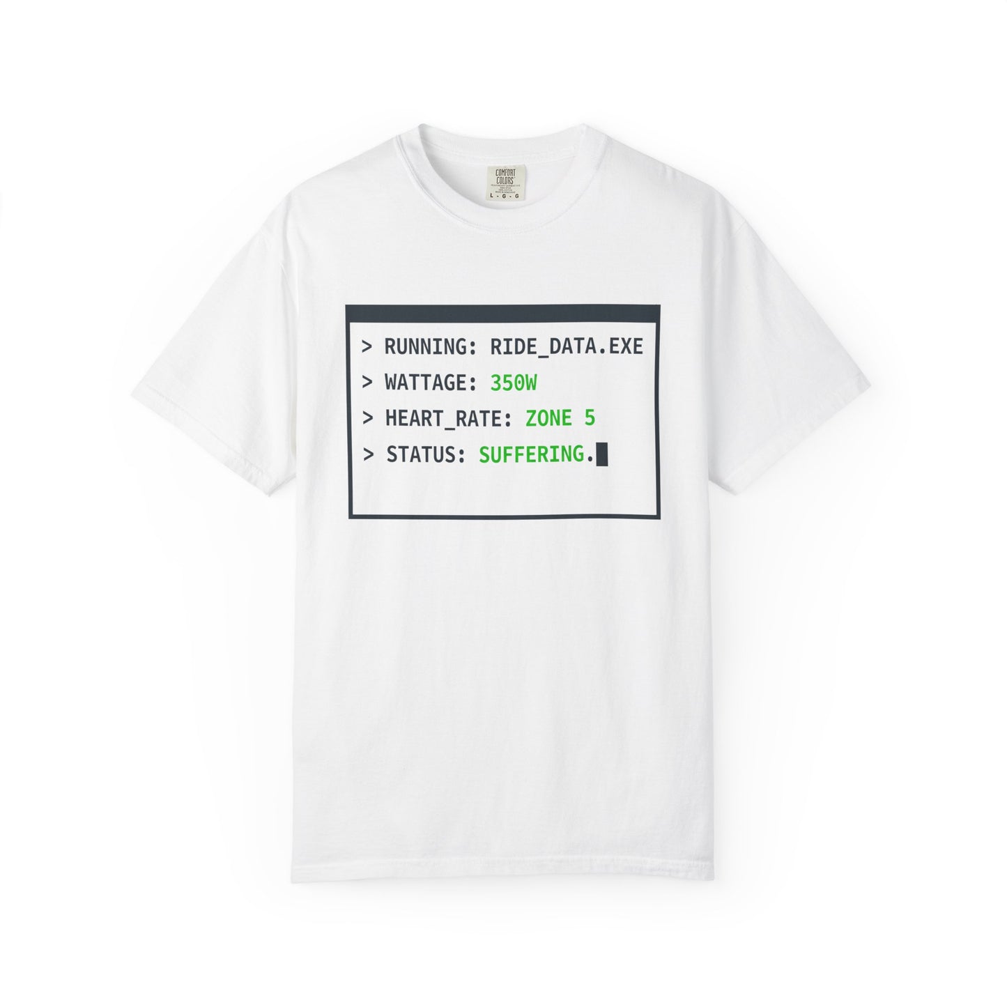 Running Ride Data T‑Shirt