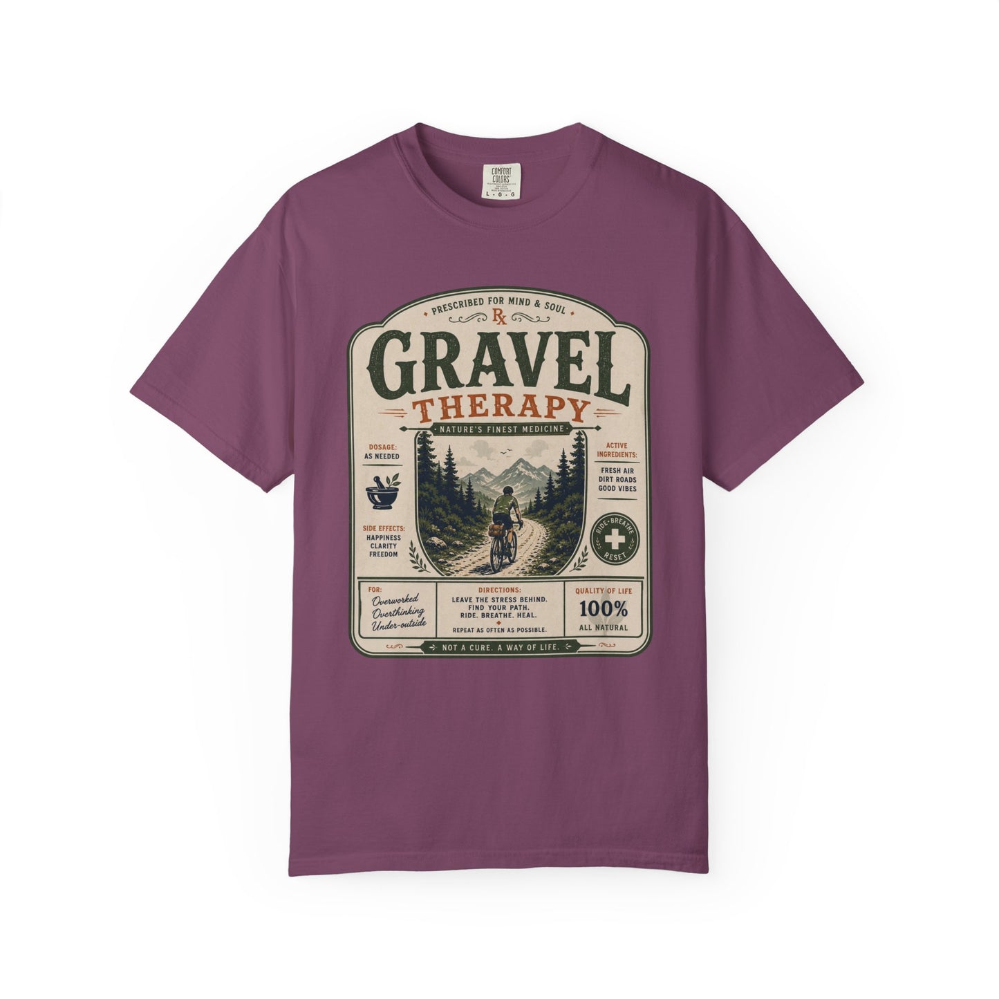 Gravel Therapy  T‑Shirt
