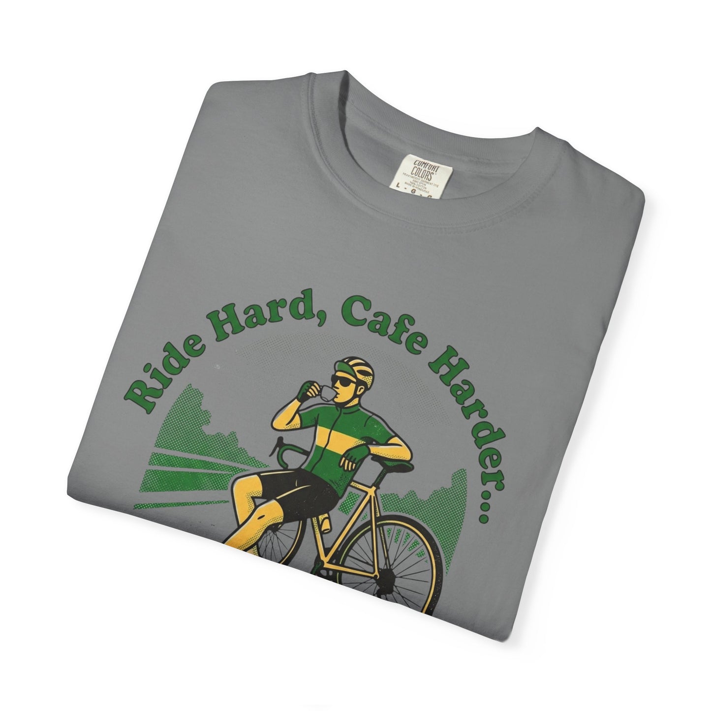 Ride Hard Cafe Harder T‑Shirt