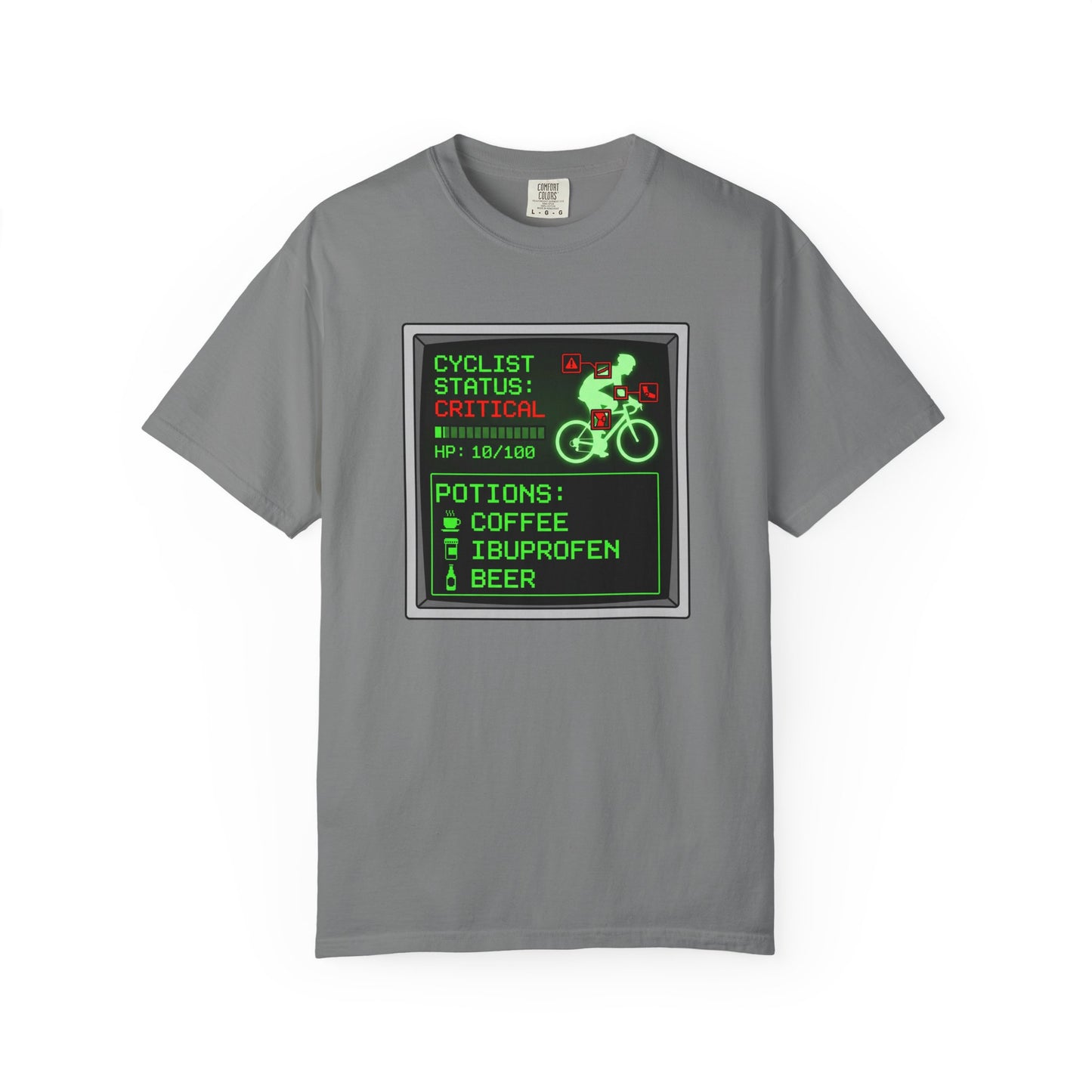 Cyclist Status Critical T‑Shirt