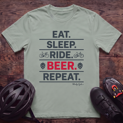 Ride Beer Repeat T‑Shirt