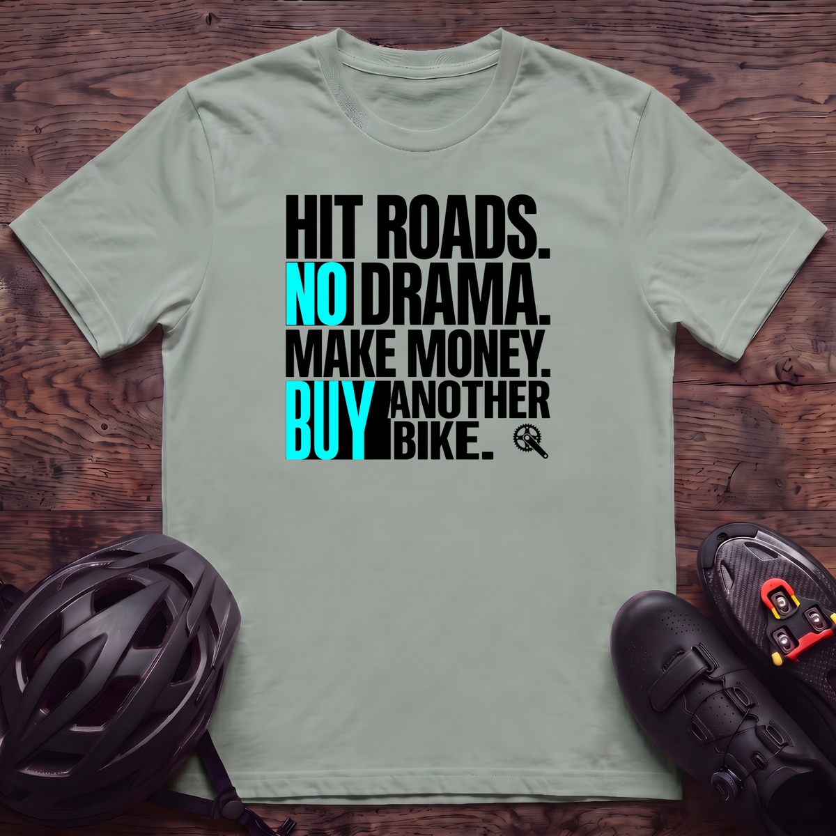 Hit Roads No Drama T‑Shirt
