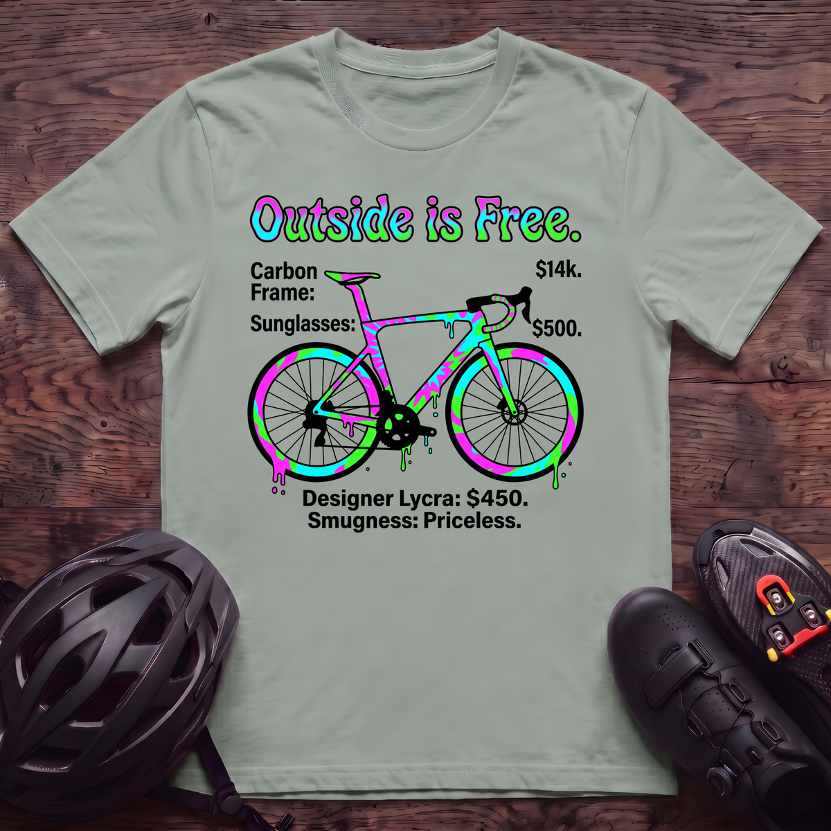 Outside Is Free T‑Shirt