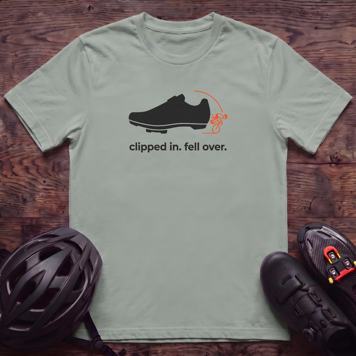 Clipped In T‑Shirt