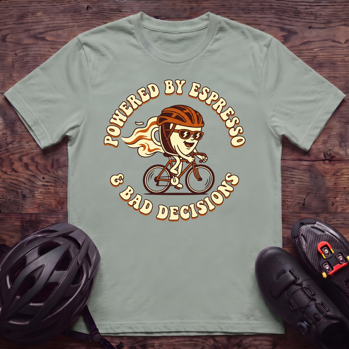 Powered By Espresso T‑Shirt