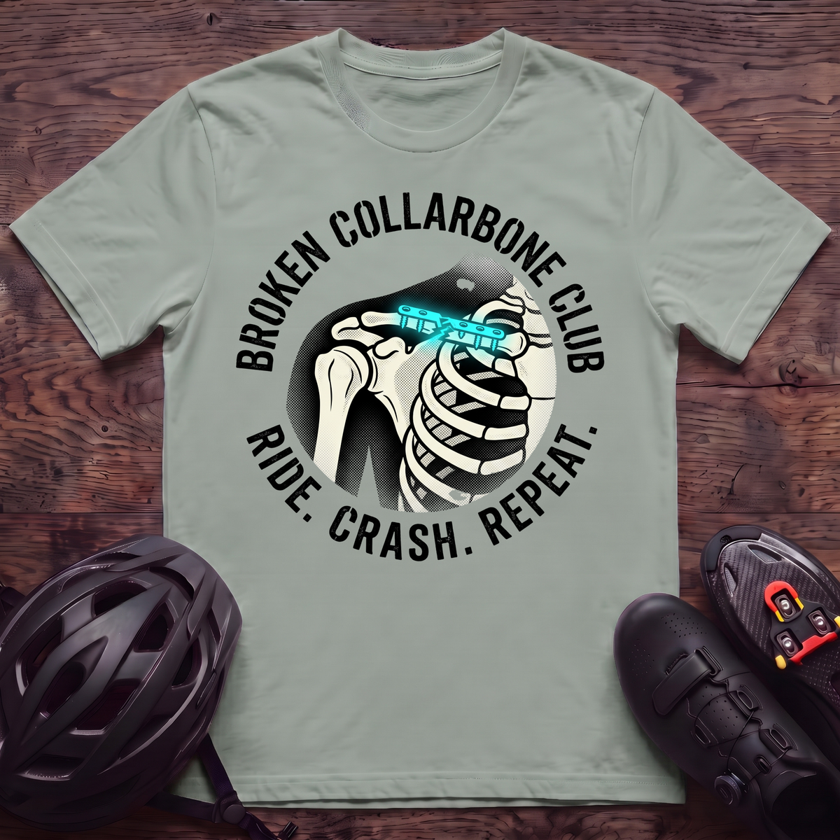 Broken Collarbone Club T‑Shirt