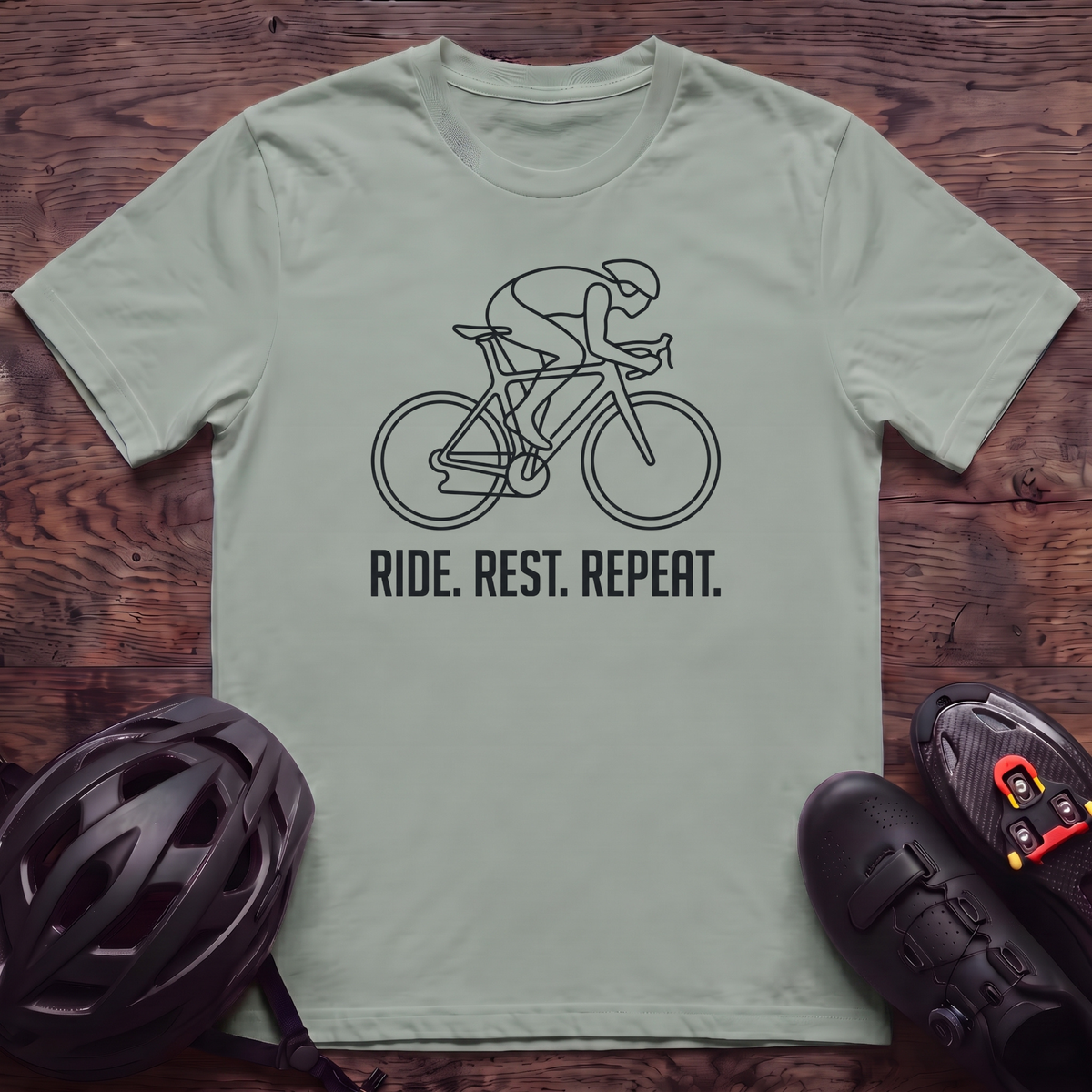 Ride Rest Repeat T‑Shirt