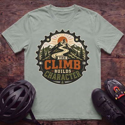 The Climb Builds Character T‑Shirt