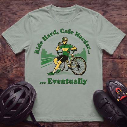 Ride Hard Cafe Harder T‑Shirt