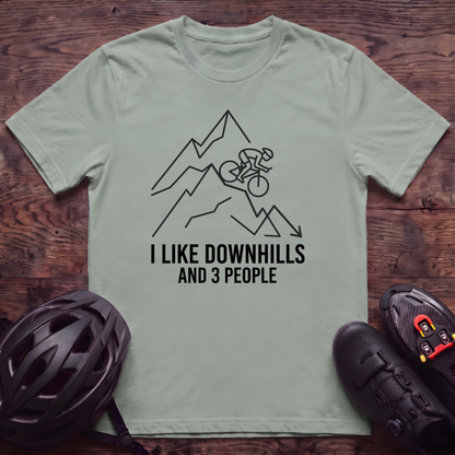 I Like Downhills T‑Shirt