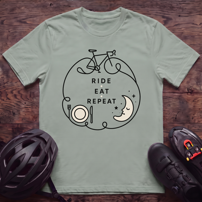 Ride Eat Repeat T‑Shirt
