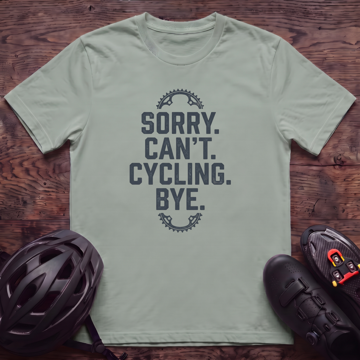 Sorry Can't Cycling T‑Shirt