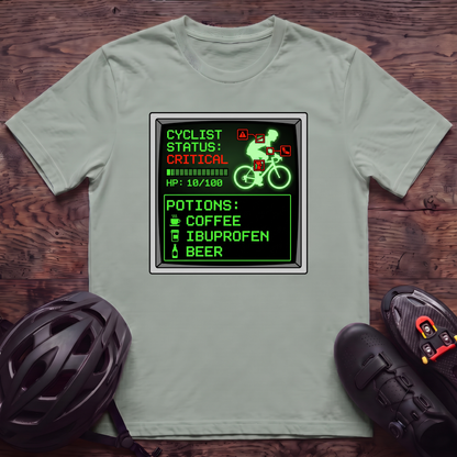 Cyclist Status Critical T‑Shirt