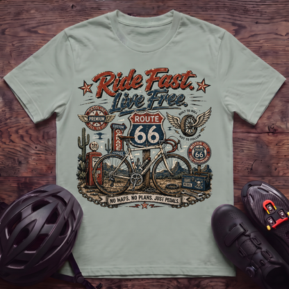 Ride Fast Live Free T‑Shirt