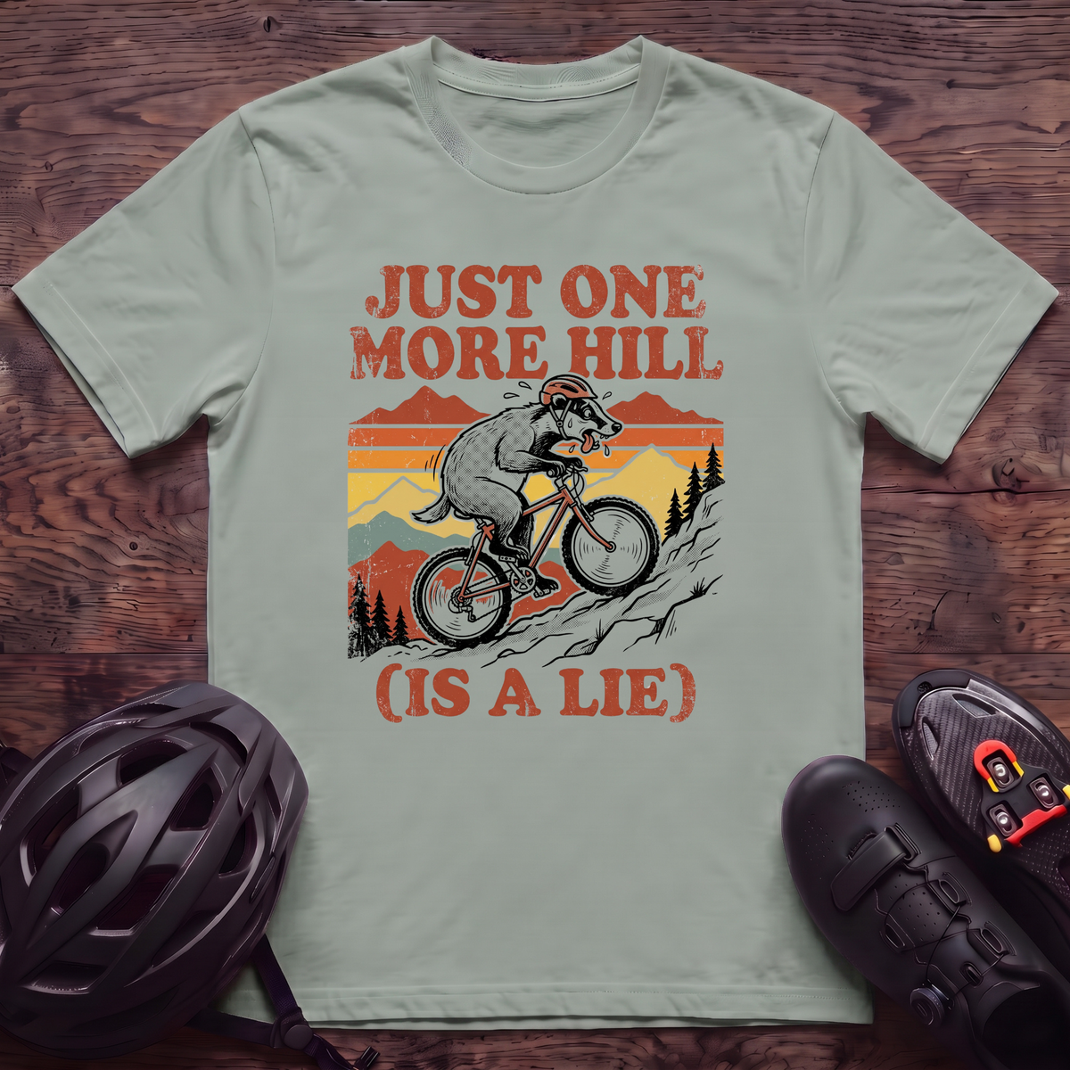 Just One More Hill T‑Shirt