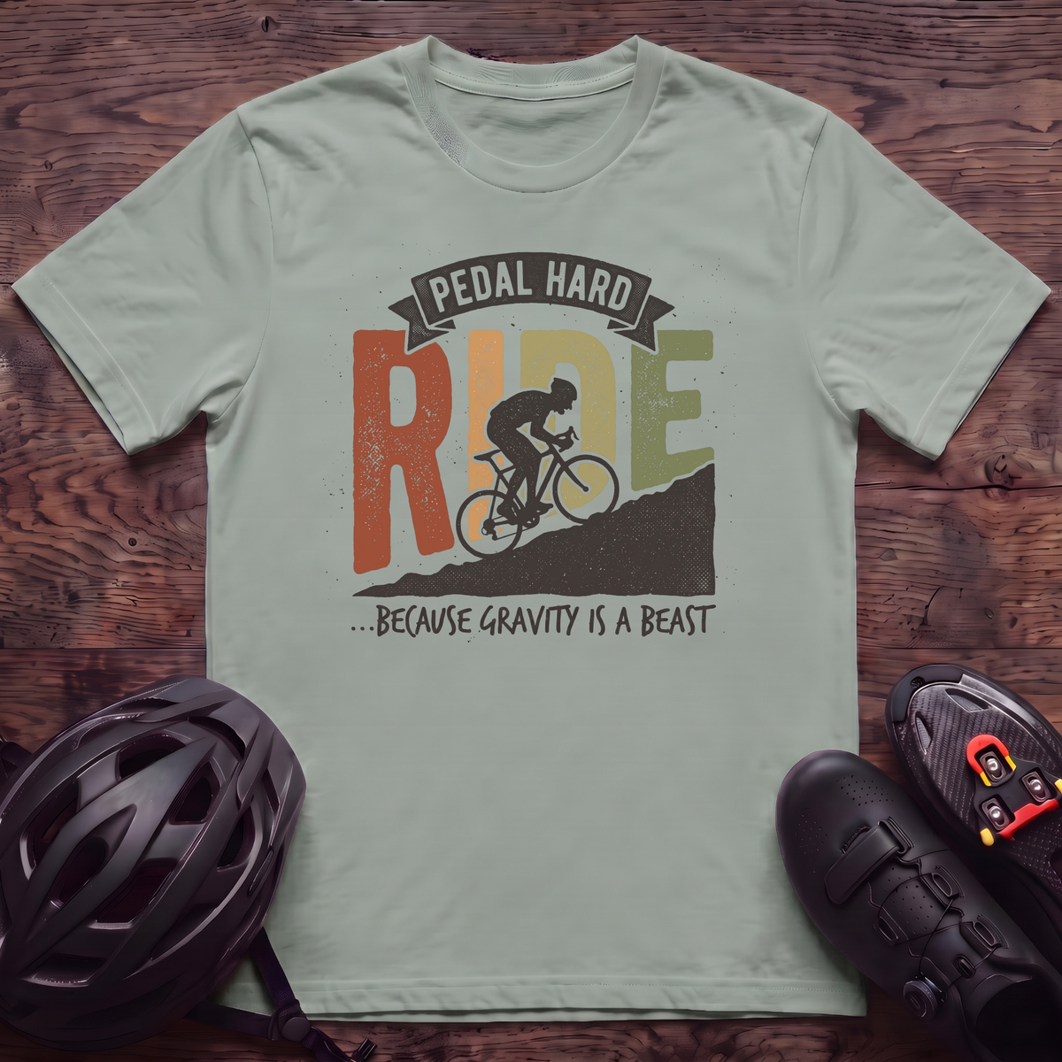 Pedal Hard T‑Shirt