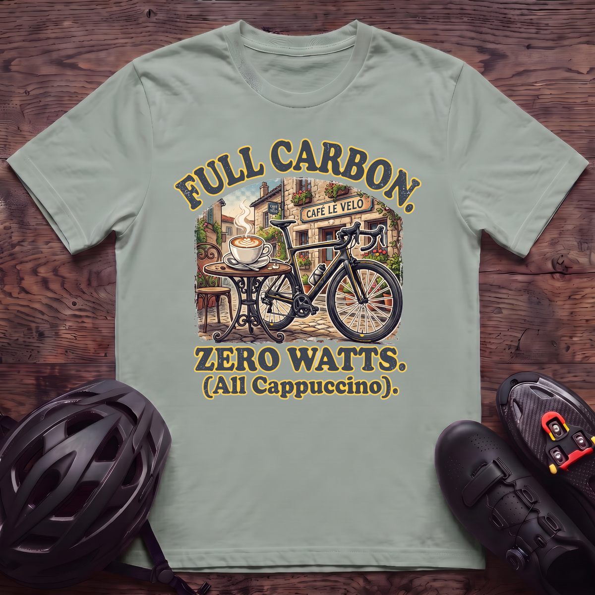 Full Carbon Zero Watts T‑Shirt