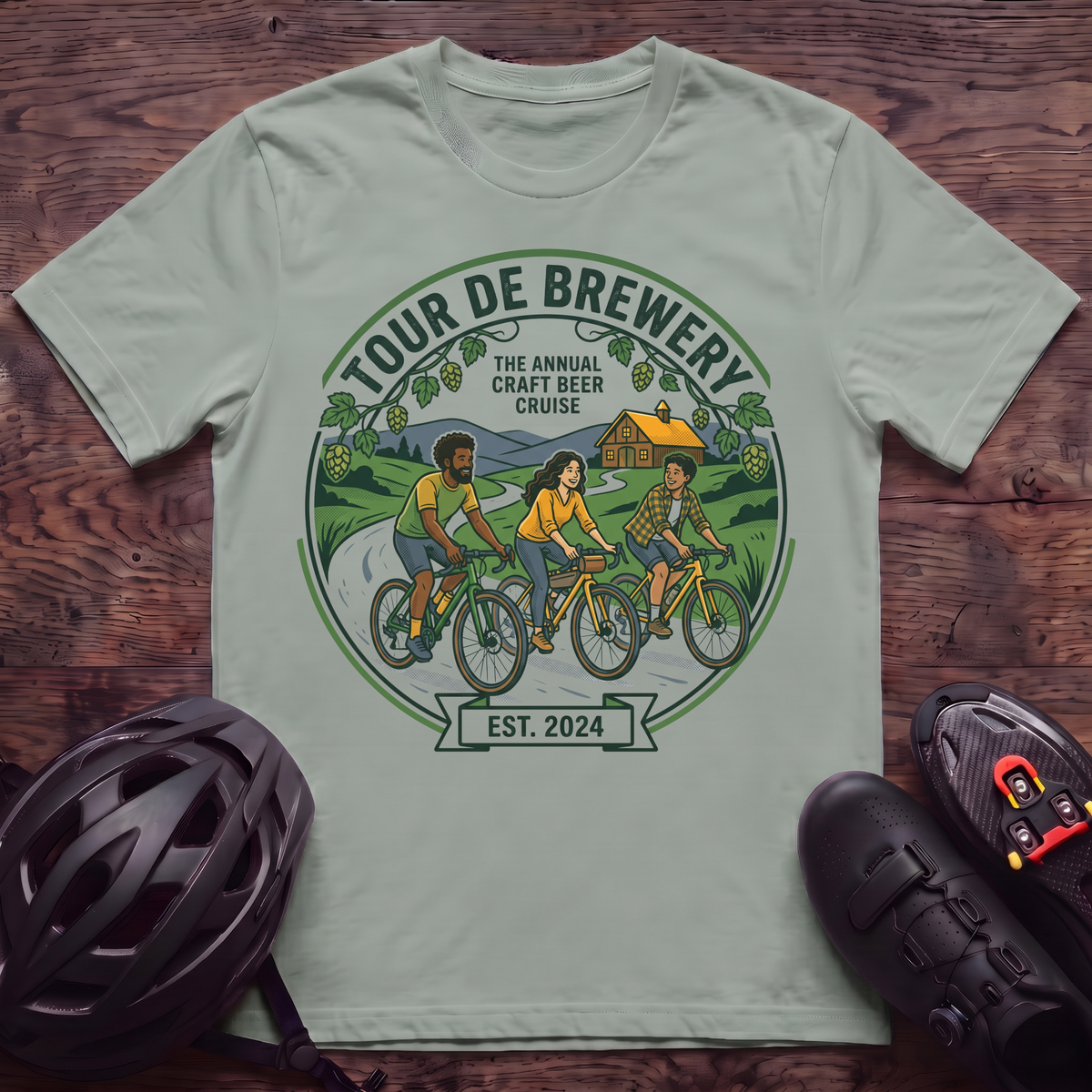 Tour De Brewery T‑Shirt