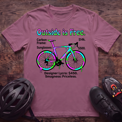 Outside Is Free T‑Shirt