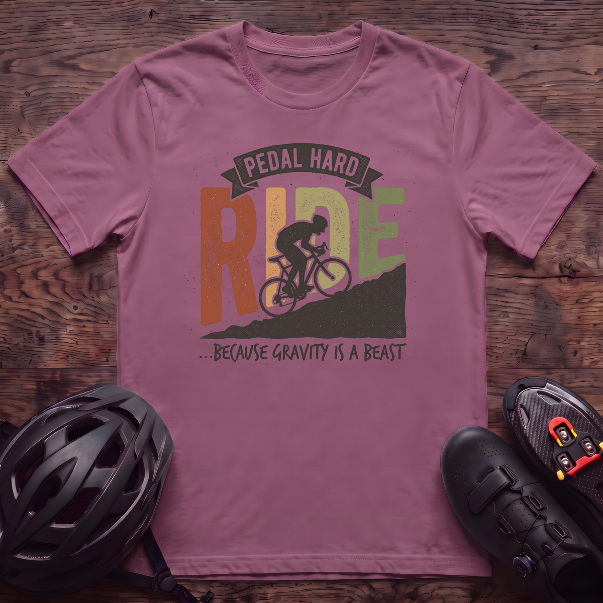 Pedal Hard T‑Shirt