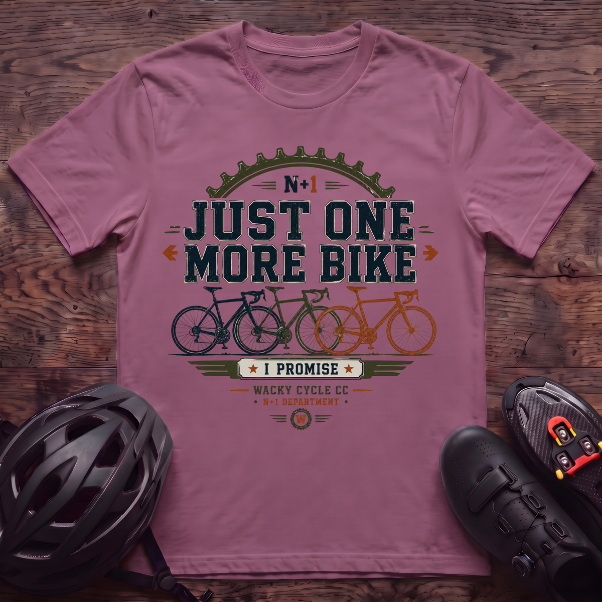 Just One More Bike T‑Shirt