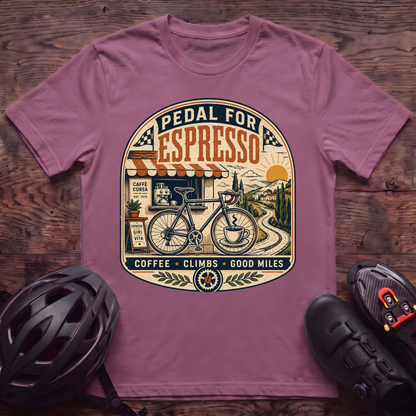 Pedal For Espresso T‑Shirt