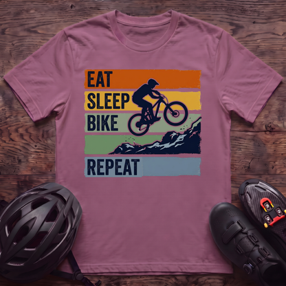 Eat Sleep Bike Repeat T‑Shirt