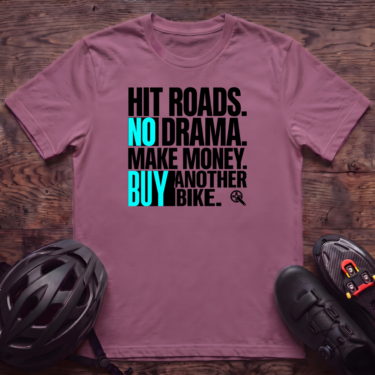 Hit Roads No Drama T‑Shirt