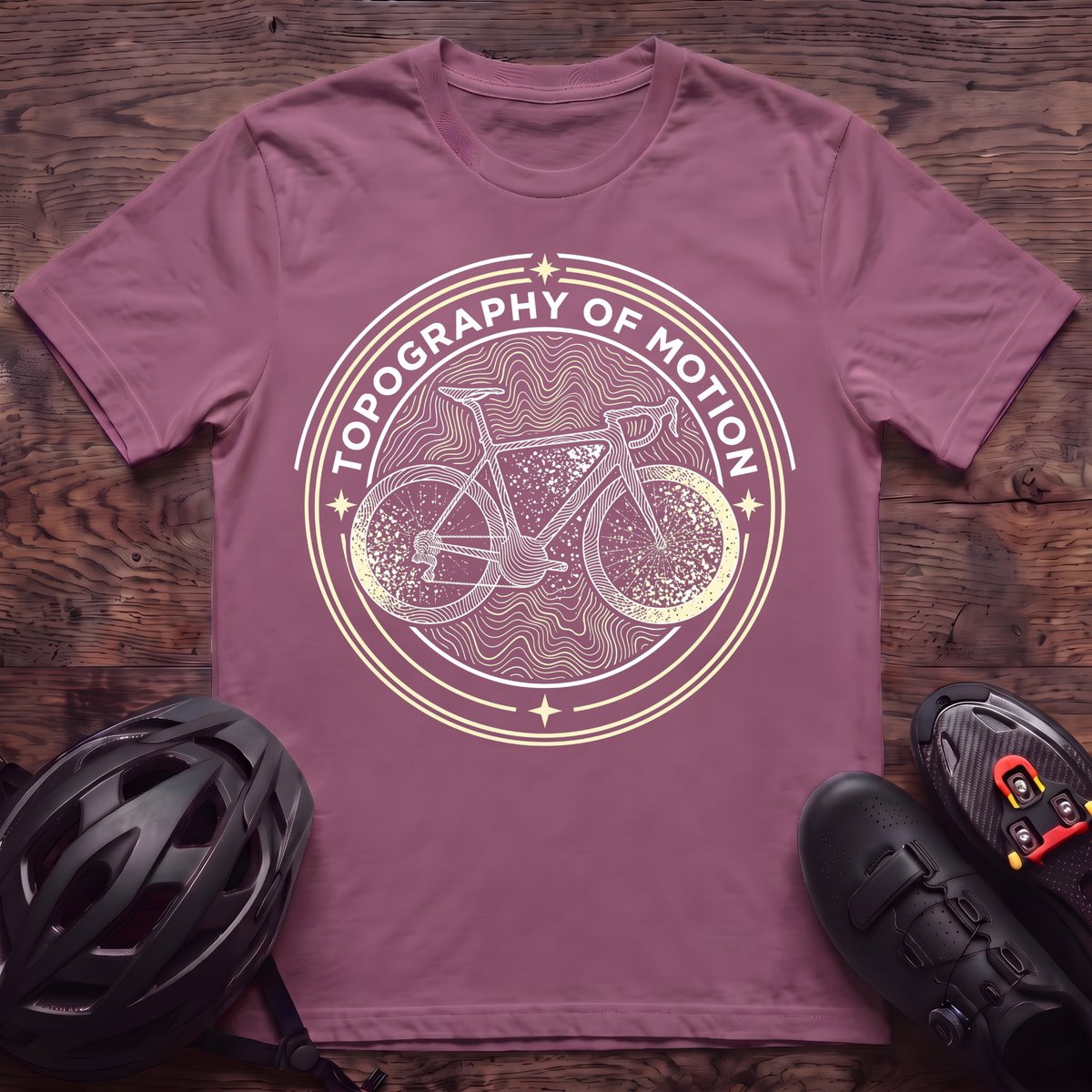 Topography Of Motion T‑Shirt