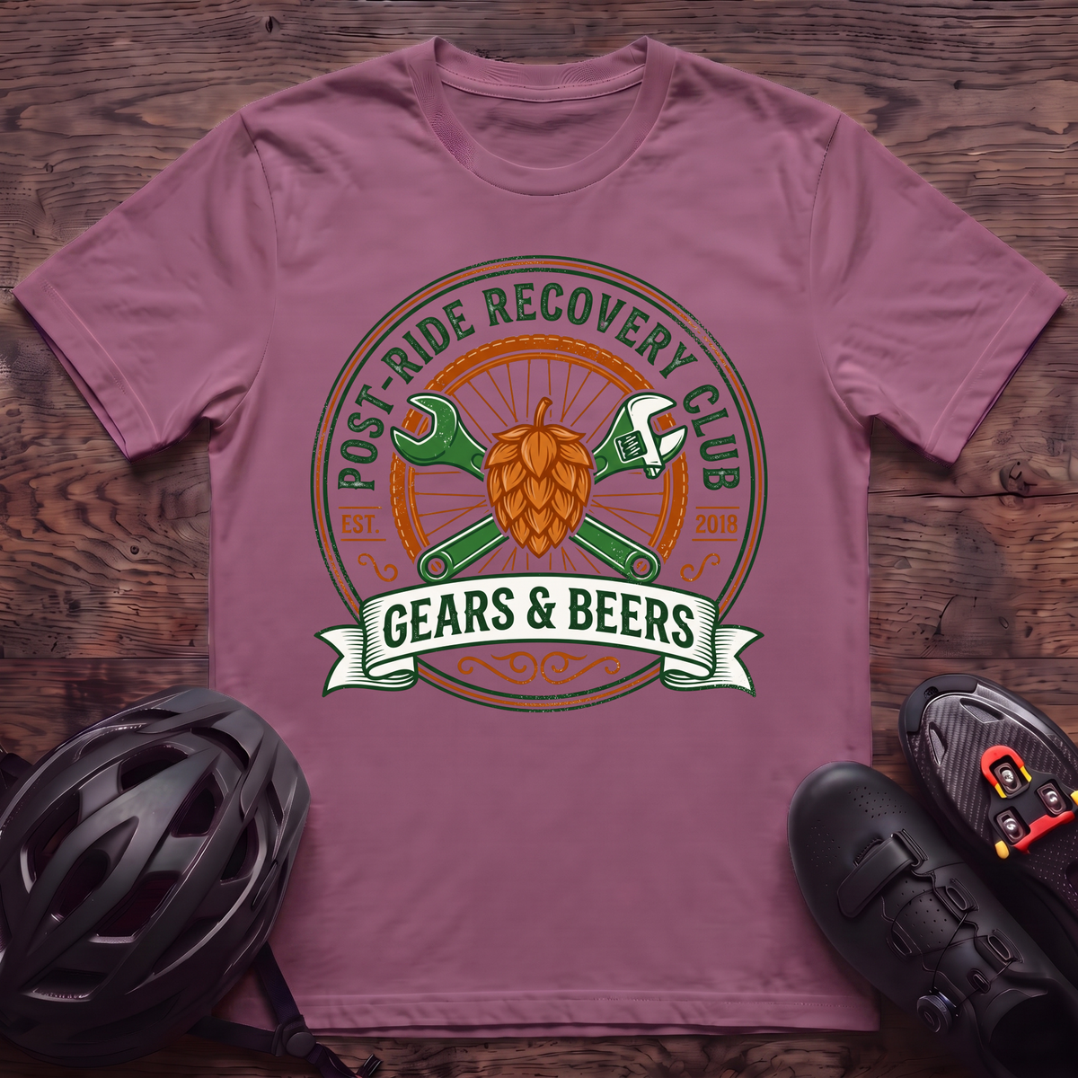 Post-Ride Recovery Club T‑Shirt