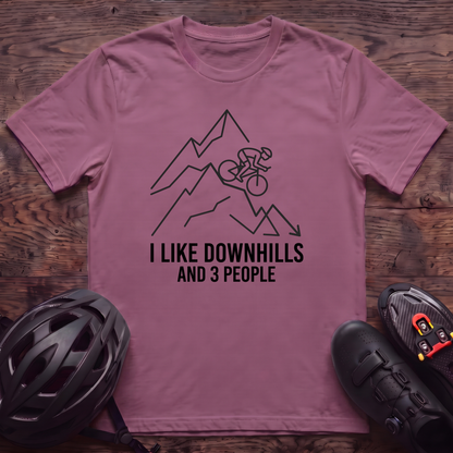 I Like Downhills T‑Shirt