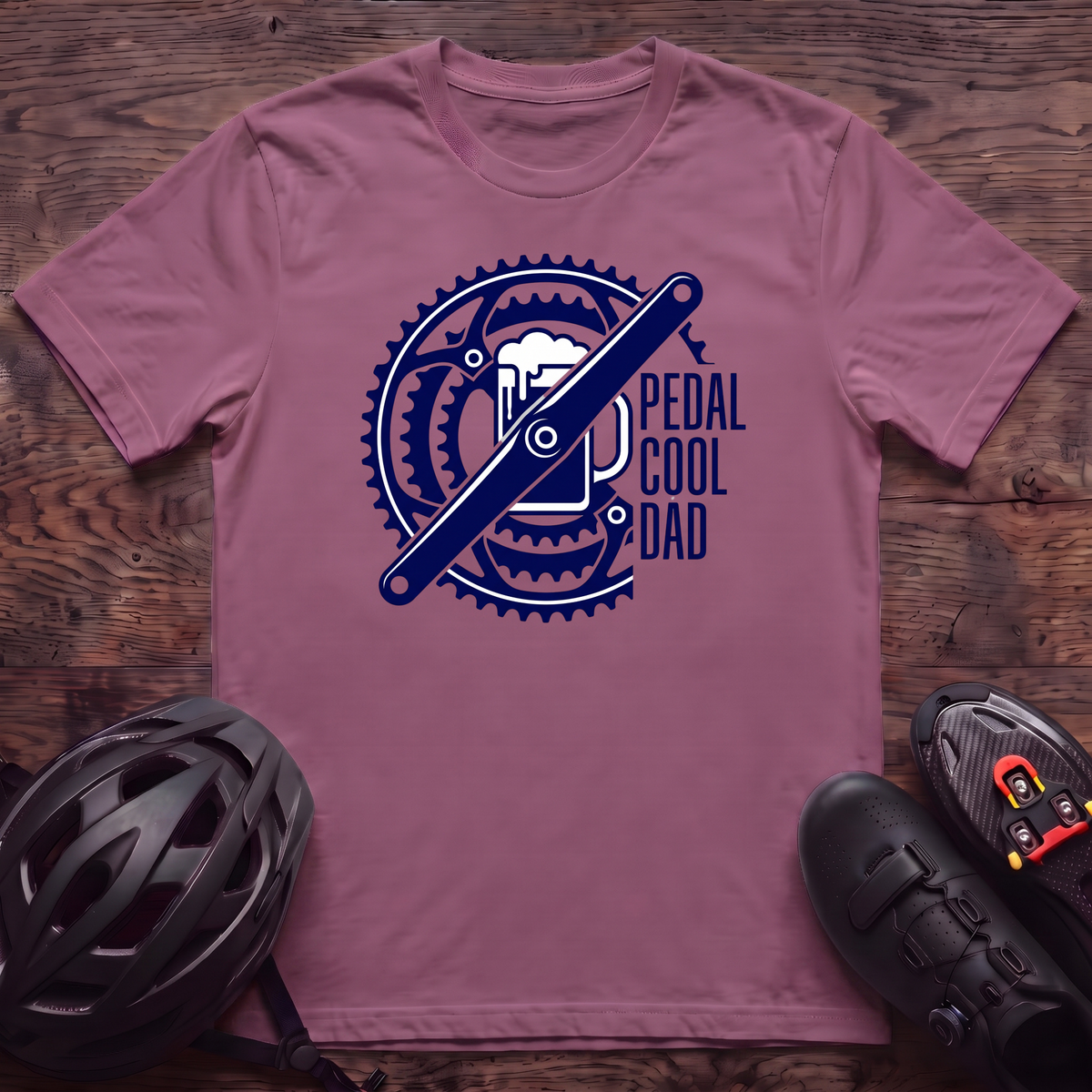 Pedal Cool Dad T‑Shirt