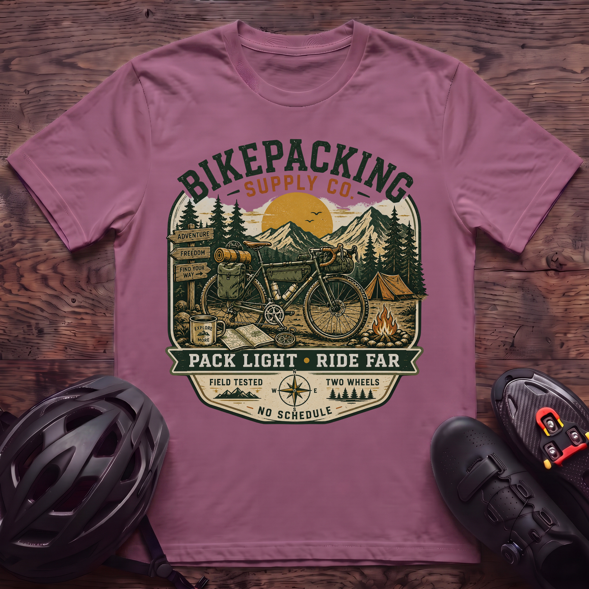 Bikepacking Supply Co T‑Shirt