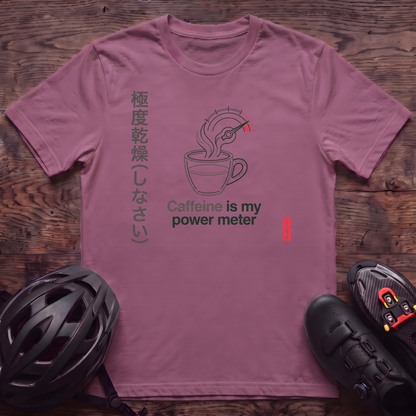 Caffeine Power Meter T‑Shirt