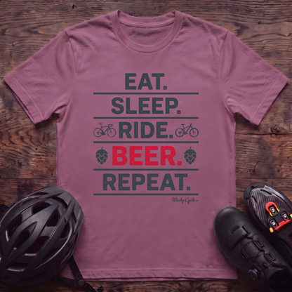 Ride Beer Repeat T‑Shirt
