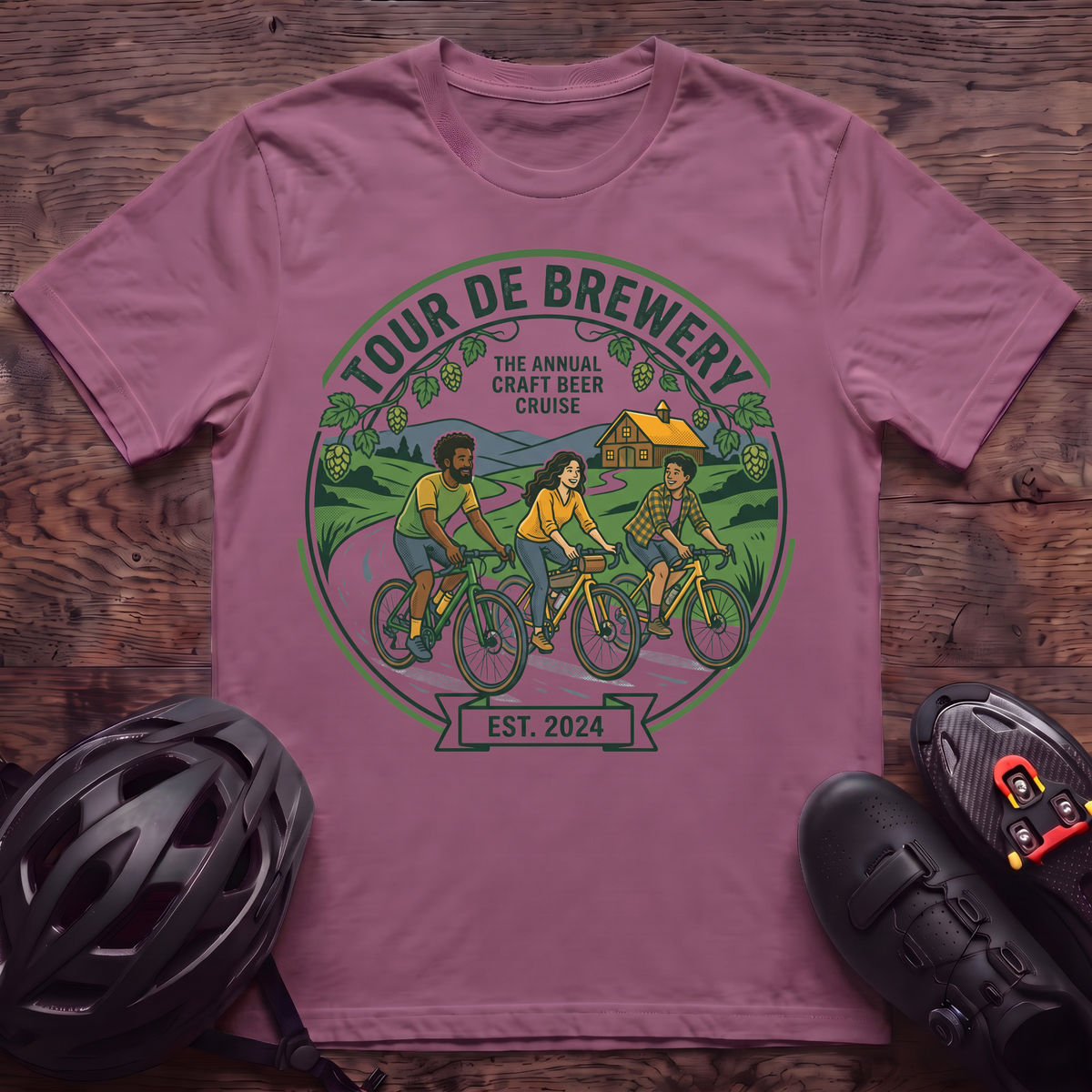 Tour De Brewery T‑Shirt
