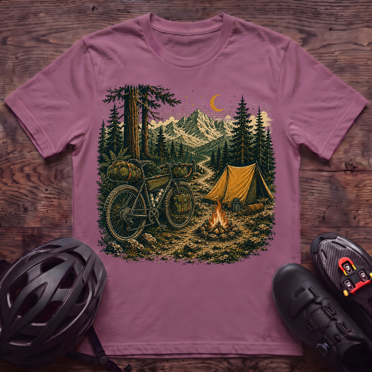 Bikepacking Campsite T‑Shirt